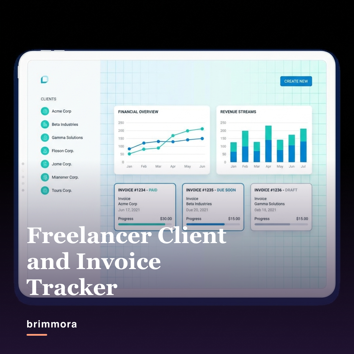Freelance Client and Invoice Tracker Printable, Weekly Admin Checklist and Payment Follow Up Pages